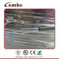 G657A1 Fiber 1/2/4 core butterfly with frp strengthen memebe ftth drop wire